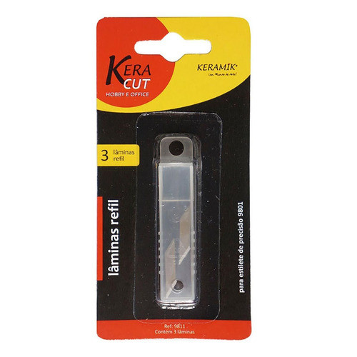 Lamina Keracut Keramik 9811 Com 3 Unidades 0