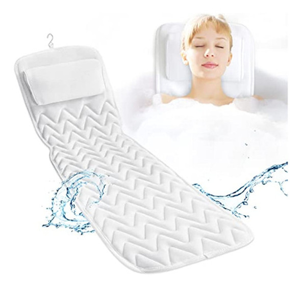 Almohadas De Baño Para Bañera, Almohada De Baño Antideslizan 0