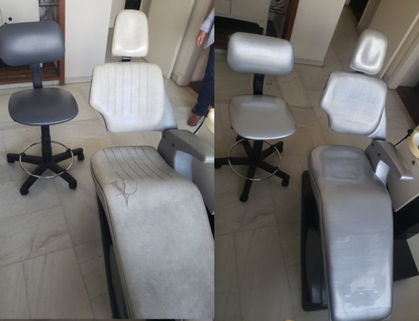 Retapizado Odontologico Reparacion De Goma Espuma Y Base 1