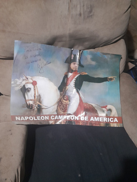 Póster De Gallardo Napoleón De América Nuevo 0