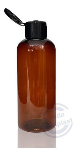 Envases Plasticos Pet 100cc Ambar Sevilla Con Tapa Flip Top 0