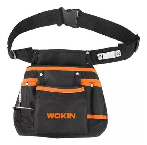 Fuerte Bolso Cinturón Porta Herramientas 8 Compartimentos 0