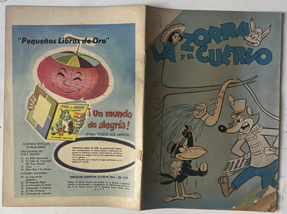 La Zorra Y El Cuervo 126, Historieta 1961 Ed. Recreativa Cf3 0 La Zorra Y El Cuervo 126, Historieta 1961 Ed. Recreativa Cf3 0