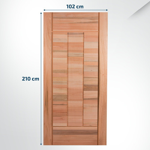 Folha De Porta Maciça 210x102cm Eucalipto Pm97 Cruzeiro Wt 1
