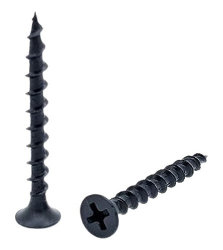 Tornillo Punta Aguja Paso Grueso 6x2 Caja X200 Fijacion 0