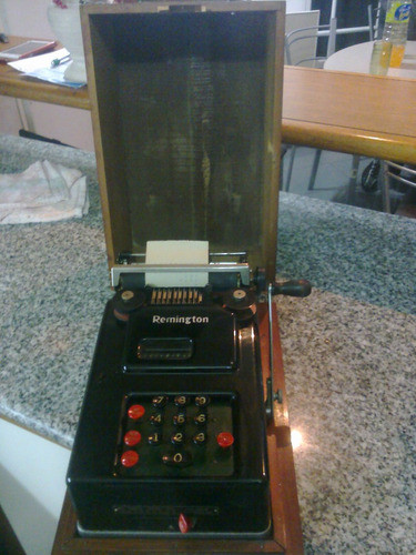Maquina De Sumar Registradora Remington 0