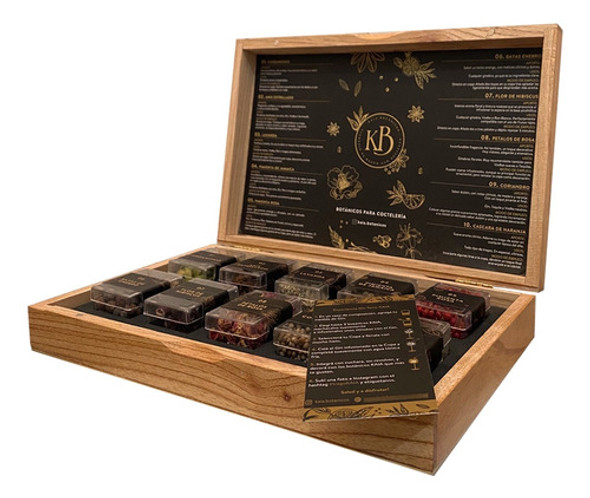 Kit Gin Botanicos Citricos Cocteleria Mixologia Kaia Barman 1