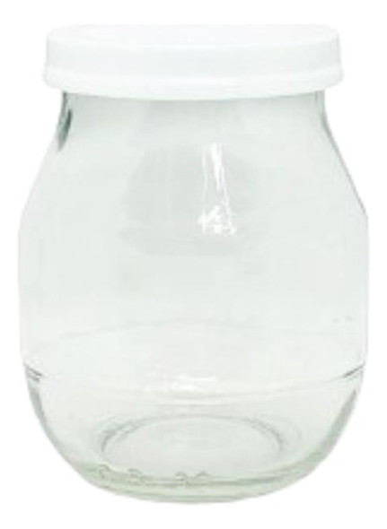 Frasco De Vidrio Yogurt Con Tapa 200 Cc Pack X20 0