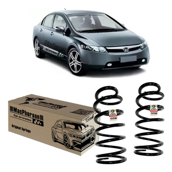 Mola Traseira New Civic - 2007/2008 2009 2010 2011 0