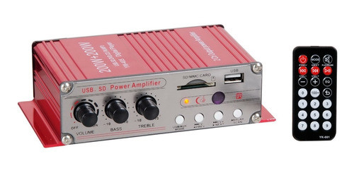 Amplificador Para Moto C/ Usb *pen Drive 0