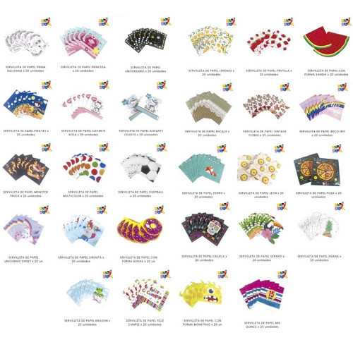 Party Store - Servilletas Flor De Navidad X 12 Unid Fiesta 1