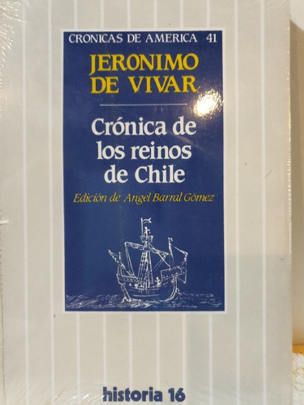 Libro:cronica De Los Reinos De Chile-jeronimo De Vivar 0