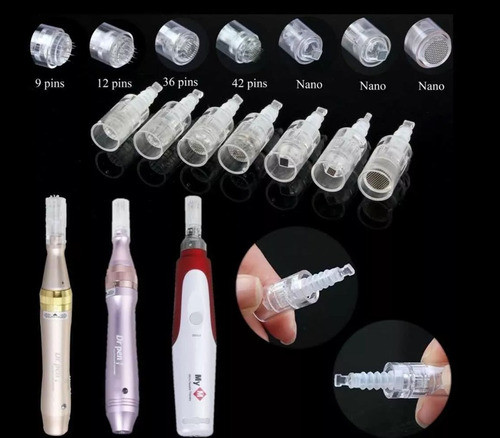 Agujas Dermapen Cartucho Pin 12 Micro Agujas Calidad Crazy S 1