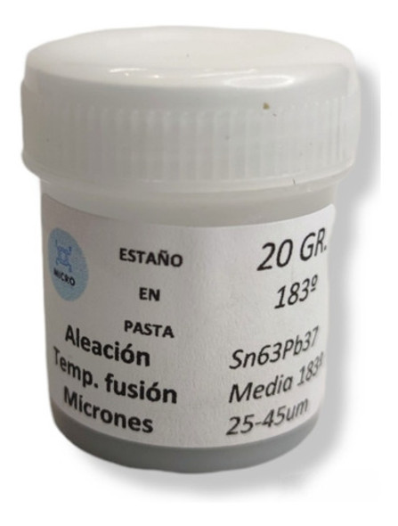 Estaño En Pasta 183ºc Sn63pb37(simil Mechanic, Relife, Yaxun 0