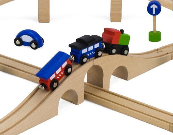 Estación De Tren En Madera 1