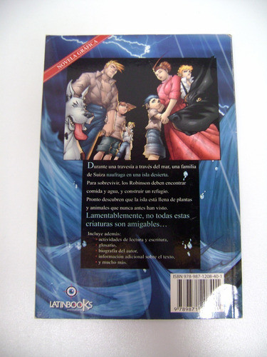La Familia Robinson Novela Grafica Latinbooks Comic Ok Boedo 1