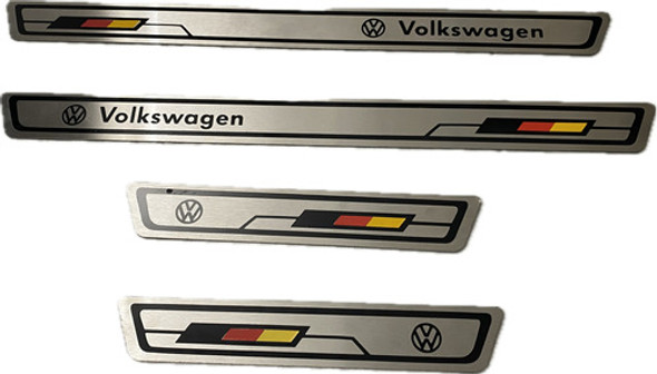 Cubre Zocalos Acero Inoxidable Para Volkswagen 0 Cubre Zocalos Acero Inoxidable Para Volkswagen 0
