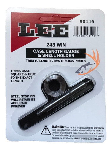 Lee Precision Gauge/holder 243 Win  Modelo 90119 0
