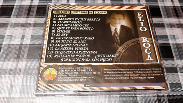 Elio Roca - Canciones Mexicana De Siempre - Cd Original 1