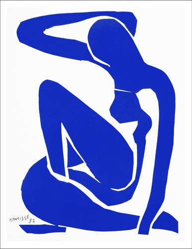 Lamina Fine Art Desnudo Azul Henri Matisse 16x22 Myc Arte 0