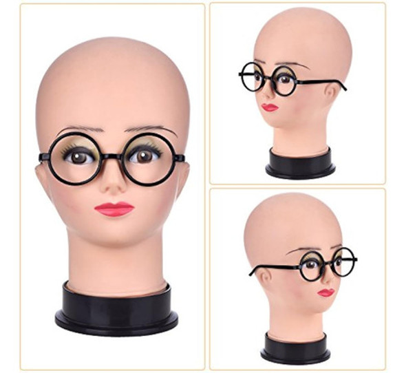 Gafas De Mago De Plástico Redondas Negras, Marco 1 Gafas De Mago De Plástico Redondas Negras, Marco 1