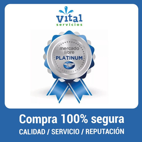 Kit X 5 Caño Tubo Vantec Fusión Gas 32 Mm X 4 Mts. 1