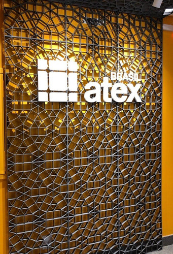 Painel Decorativo - Grim Grid (preto) - Kit 14 Peças 0