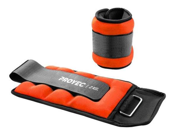 Tobilleras Muñequera Peso 2 Kg X Par Importada Proyec 0