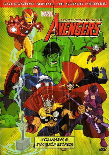 Earth's Mightiest Heroes Avengers Vol.6 Dvd Orig Ver Descrip 0