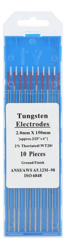 1 Wt20 Eletrodo De Tungstênio Profissional Tig Rod 2% 0