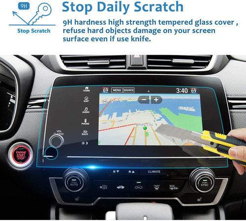 Protector De Pantalla Para Auto Lfotpp Para Crv Ex Ex-l 7 1