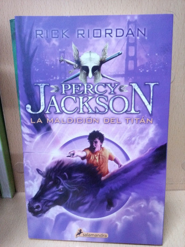 Percy Jackson 3 - Maldición Del Titan - Nuevo - Devoto 0