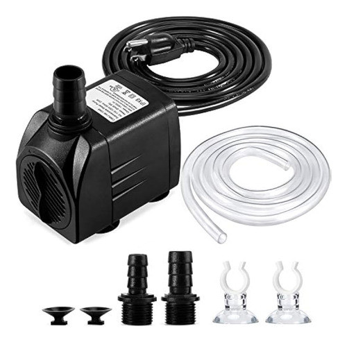 Bomba Para Fuente Cwkj, Bomba De Agua Sumergible 400gph (25w 0