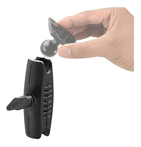 Arkon Robusto Montaje Eje Negro Minorista 1