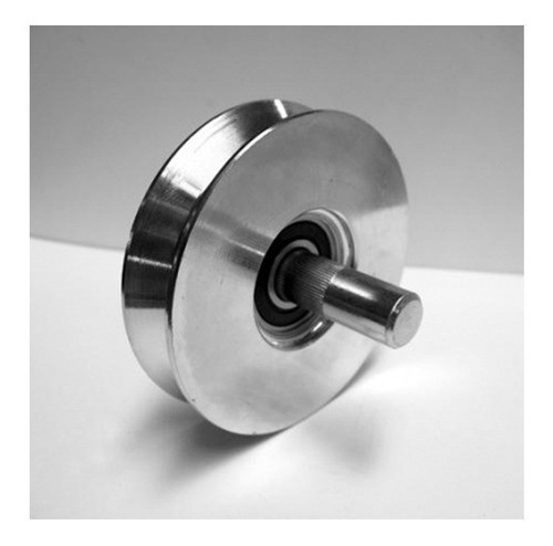 Rueda Para Porton Ducasse Al Piso Con Pasador 100mm 300 Kg 0