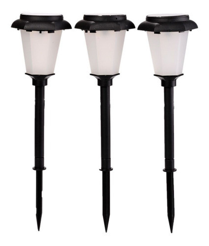 Lampara Farolito Luz Solar De Jardin 36cm 0