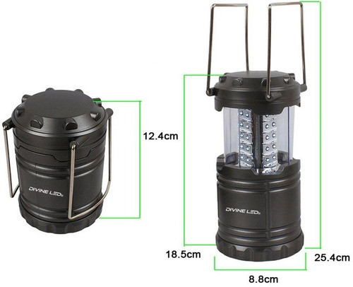 Farol 30 Leds A Pilas Para Camping U Hogar - Ver Video 1