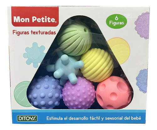Pelotas Figuras Texturadas Mon Petite X 6 Cod 2660 0
