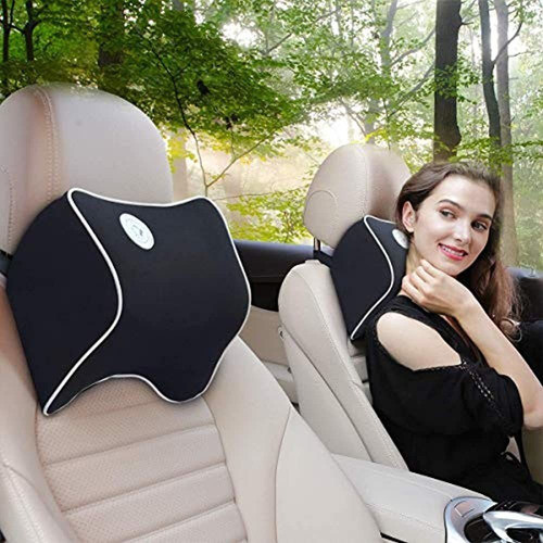 Paquete De 2 Almohadas Para El Cuello Del Coche, Almohada Pa 0
