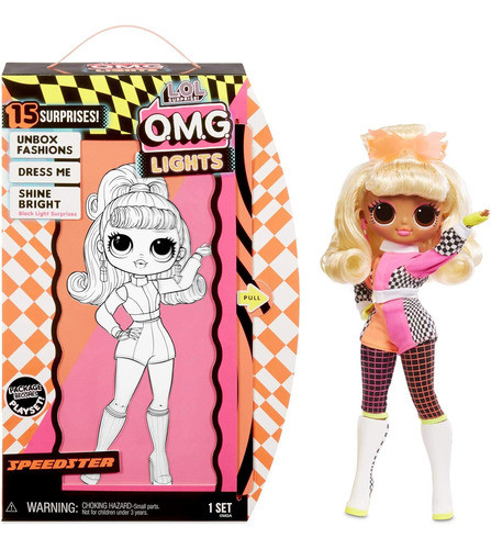 Muñeca L.o.l. Surprise O.m.g. Velocista 15 Sorpresas 1