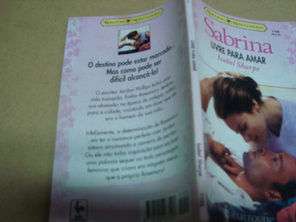 235m Bolsilivro Sabrina 1158. Isabel Sharpe. Livre Para Amar. 1 235m Bolsilivro Sabrina 1158. Isabel Sharpe. Livre Para Amar. 1