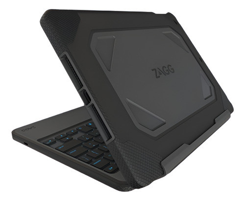 Zagg Rugged Libro Duradero Caso, Articulado Con Desmontable 0