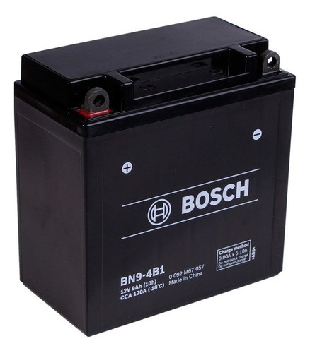 Bateria Bn9-4b1 Bosch Gel 12v 9ah 0