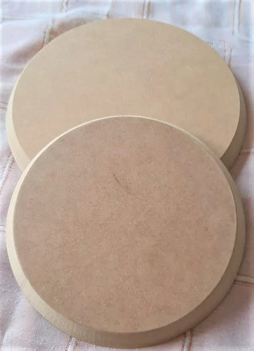Moldes Redondos Mdf P/ceramica Combo X 2 U. 21 Y 25 Cm 0