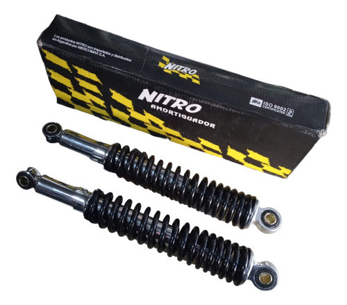Juego Amortiguadores Traseros Honda Titan 150 Nitro Motovega 0