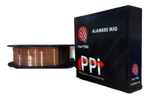Rollo Alambre Mig Mag Soldar 0,6 Mm X 5 Kilo Premiun Foxtter 0