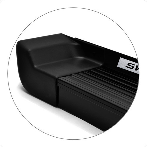 Par Plataforma Aluminio Preto Fosco Sw4 2005 2006 2007 2008 1