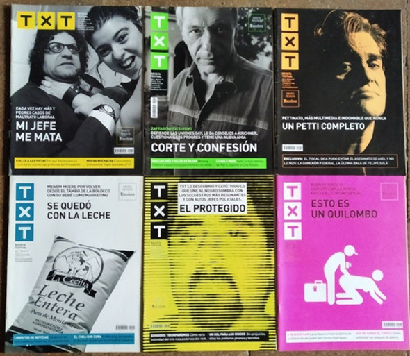 Lote Revistas Txt X 6 0 Lote Revistas Txt X 6 0