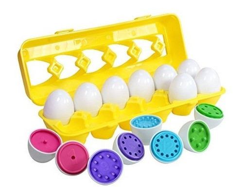 Juego Para Niños. Cáscaras De Huevo Armable Por Colores 0