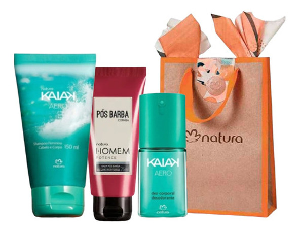 Regalo Kit Kaiak Aero Masculino Natura 0